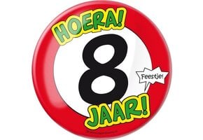 Paperdreams - Button XL - 8 Jaar