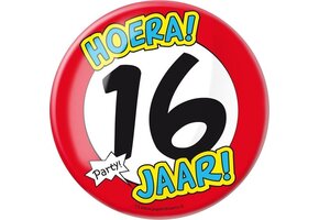 Paperdreams - Button XL - 16 Jaar