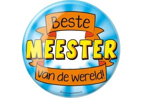 Paperdreams - Button XL - Meester