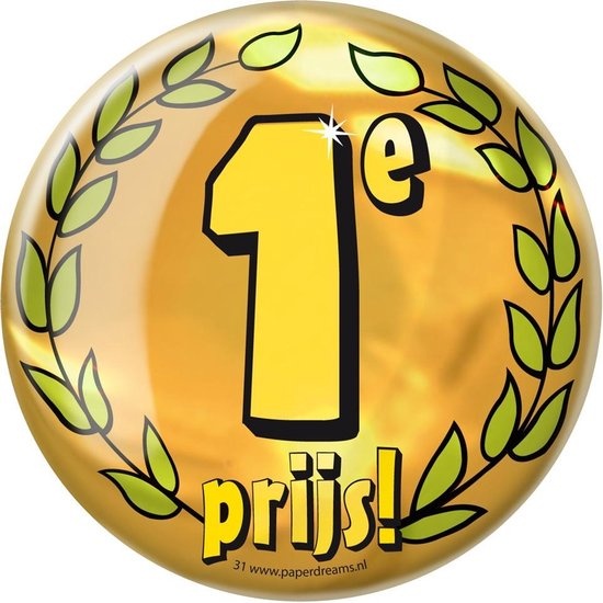 Paperdreams - Button XL - 1e Prijs