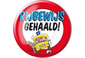 Paperdreams - Button XL - Rijbewijs