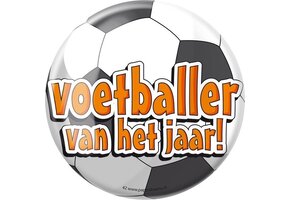 Paperdreams - Button XL - Voetballer