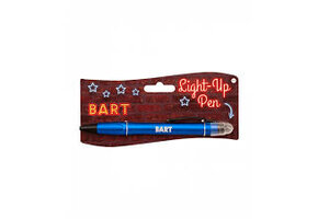 Balpen Light-Up Bart blauw