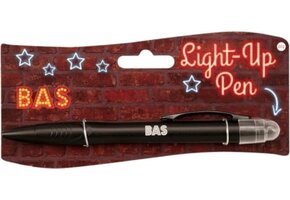 Balpen Light-up pen Bas zwart