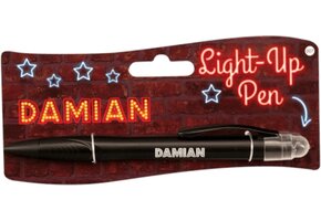 Balpen Light-up Damian Junior Zwart