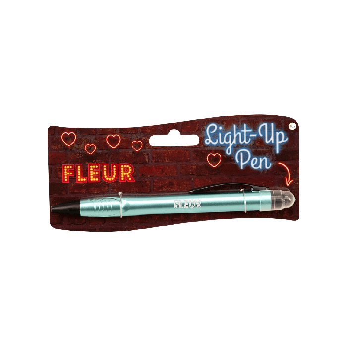 Balpen Light-Up pen Fleur mint