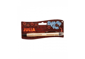 Balpen Light-Up pen Julia goud