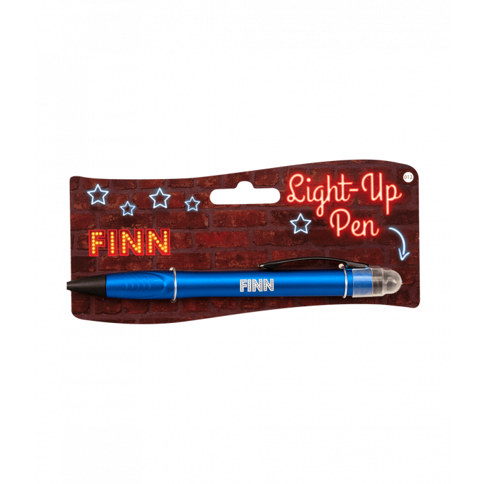 Balpen Light-Up pen Finn blauw