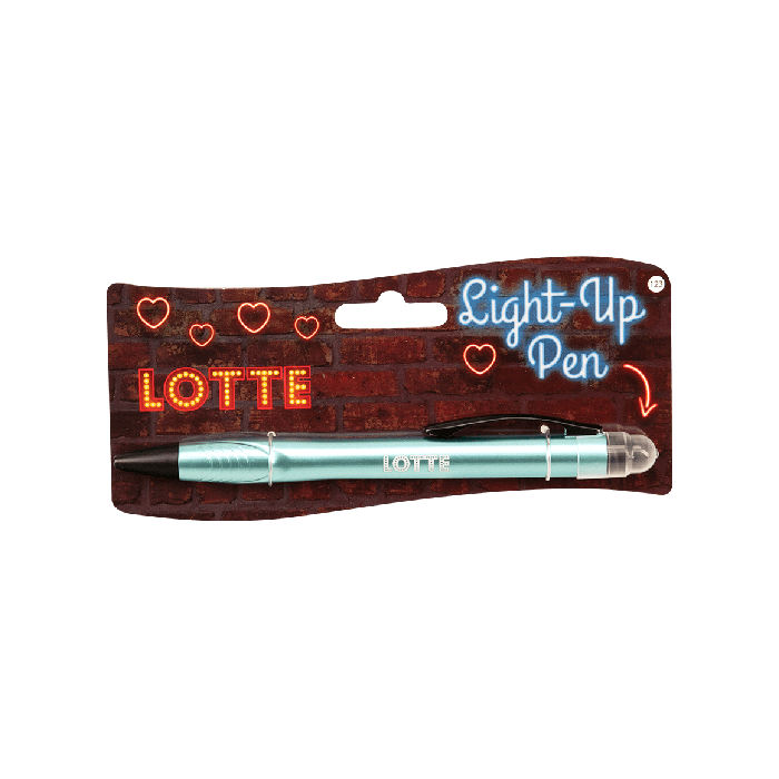 Balpen Light-Up pen Lotte mint