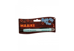 Balpen Light-Up pen Maaike mint