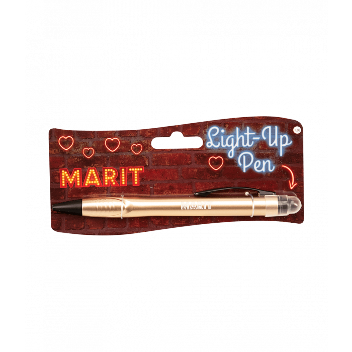 Balpen Light-Up pen Marit goud
