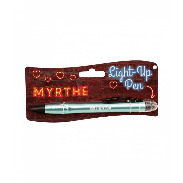Balpen Light-Up pen Myrthe mint