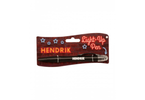 Balpen Light-Up pen Hendrik zwart