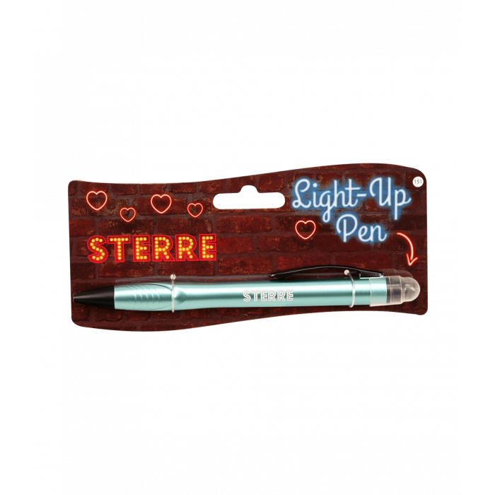 Balpen Light-Up pen Sterre mint