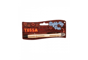 Balpen Light-Up pen Tessa goud