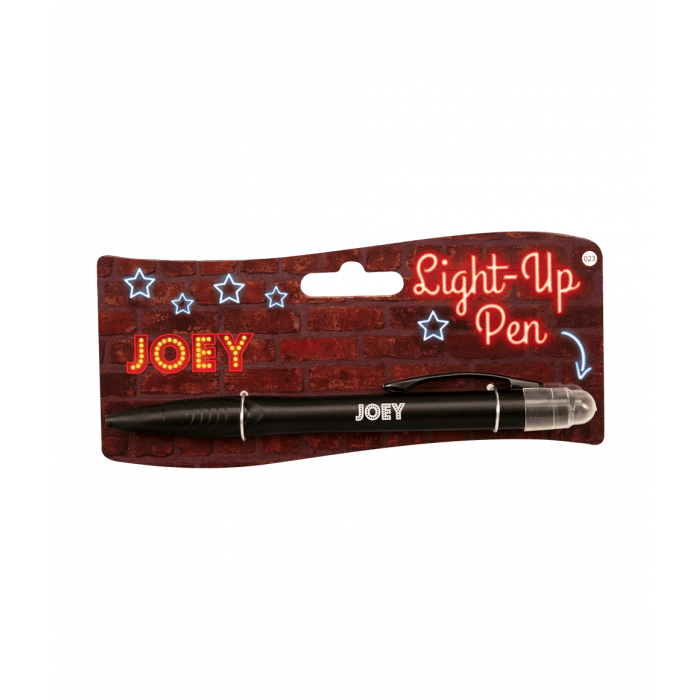 Balpen Light-Up pen Joey zwart