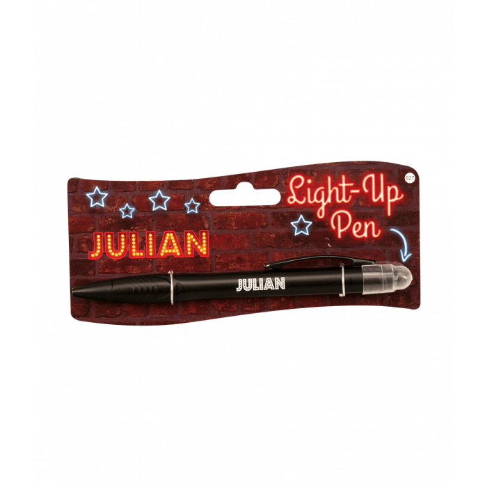 Balpen Light-Up pen Julian zwart