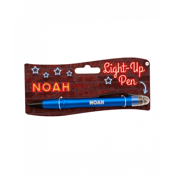 Balpen Light-Up pen Noah blauw