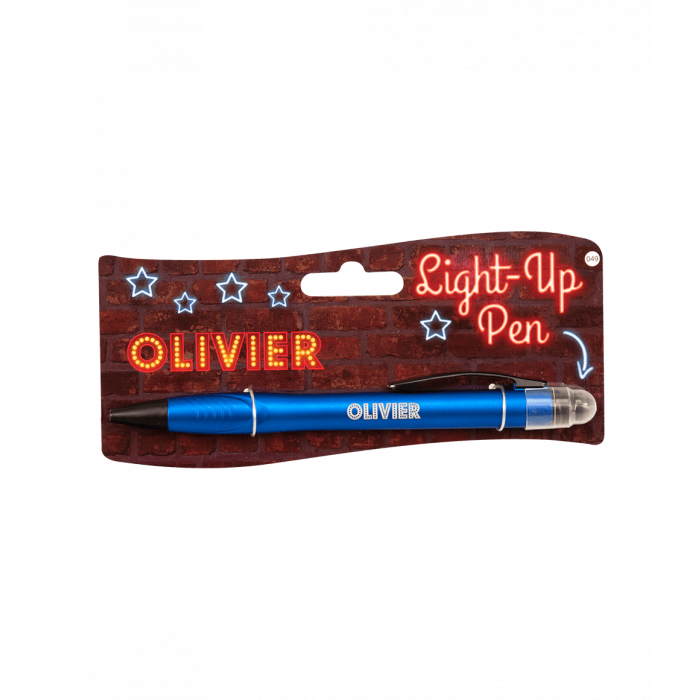 Balpen Light-Up pen Olivier blauw