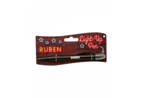 Balpen Light-Up pen Ruben zwart