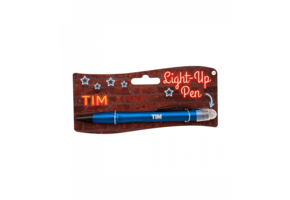 Balpen Light-Up Tim blauw