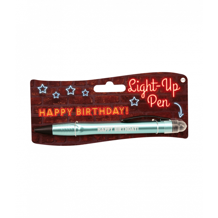 Balpen Light-Up Happy Birthday mint
