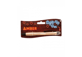 Balpen Light-Up Amber goud