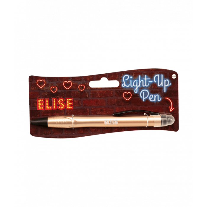 Balpen Light-Up Elise goud