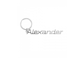 Cool car keyrings - Auto sleutelhanger met naam Alexander