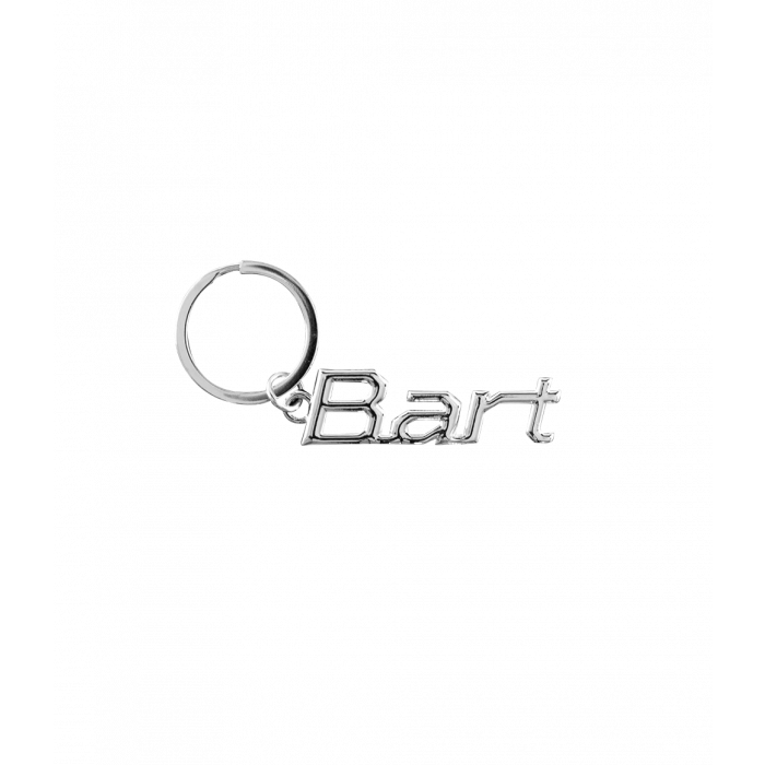 Cool car keyrings - Auto sleutelhanger met naam Bart