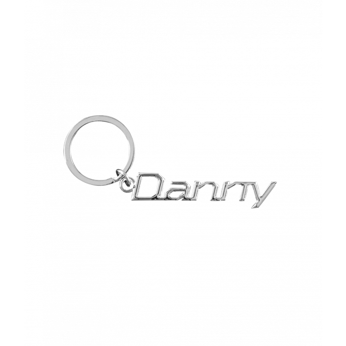 Cool car keyrings - Auto sleutelhanger met naam Danny