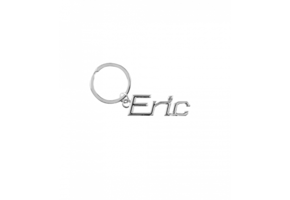 Cool car keyrings - Auto sleutelhanger met naam Eric