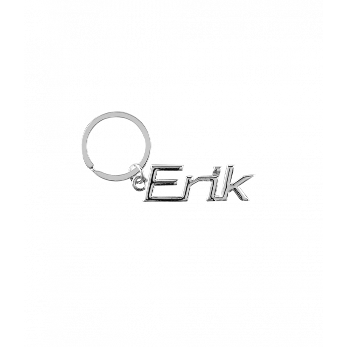 Cool car keyrings - Auto sleutelhanger met naam Erik