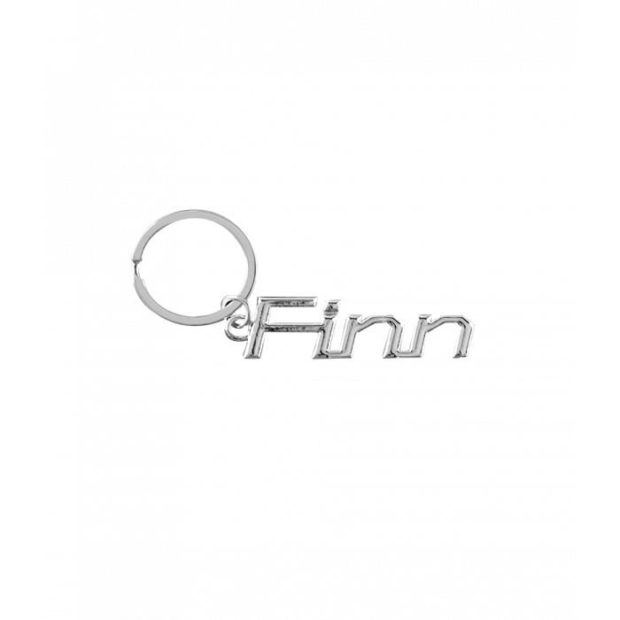 Cool car keyrings - Auto sleutelhanger met naam Finn
