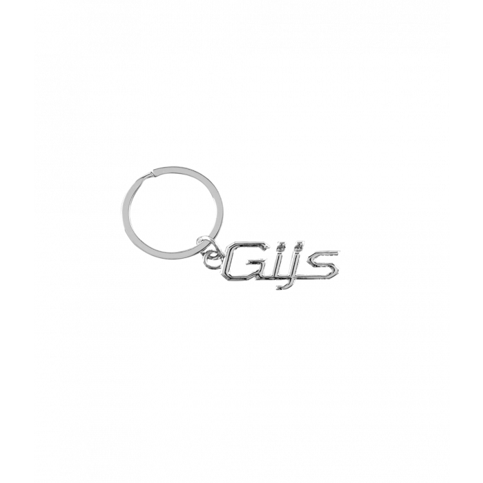 Cool car keyrings - Auto sleutelhanger met naam Gijs