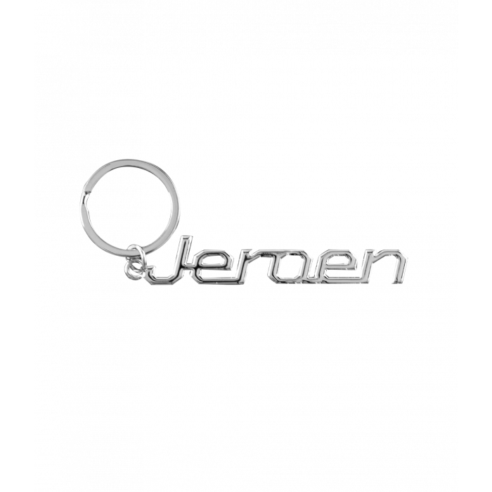 Cool car keyrings - Auto sleutelhanger met naam Jeroen