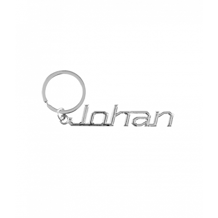 Cool car keyrings - Auto sleutelhanger met naam Johan