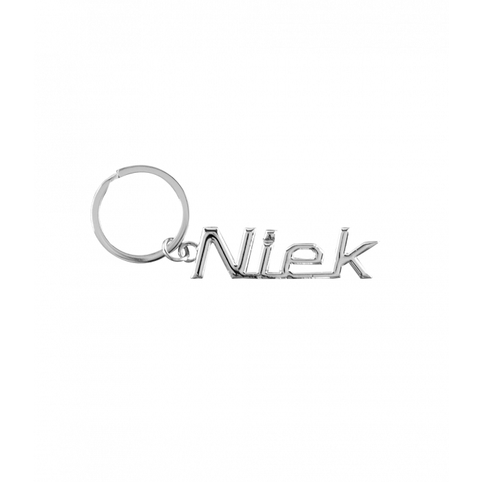 Cool car keyrings - Auto sleutelhanger met naam Niek