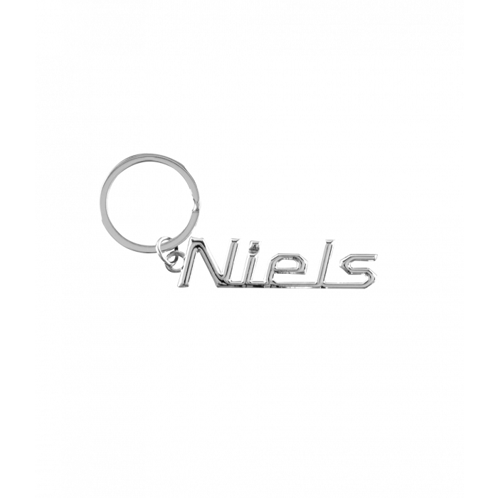 Cool car keyrings - Auto sleutelhanger met naam Niels
