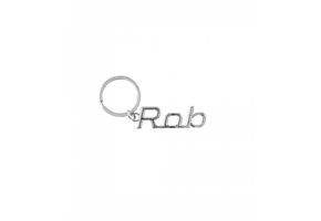 Cool car keyrings - Auto sleutelhanger met naam Rob
