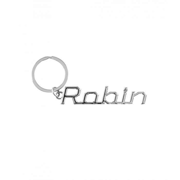 Cool car keyrings - Auto sleutelhanger met naam Robin