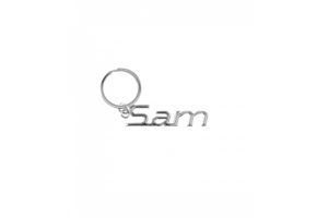 Cool car keyrings - Auto sleutelhanger met naam Sam
