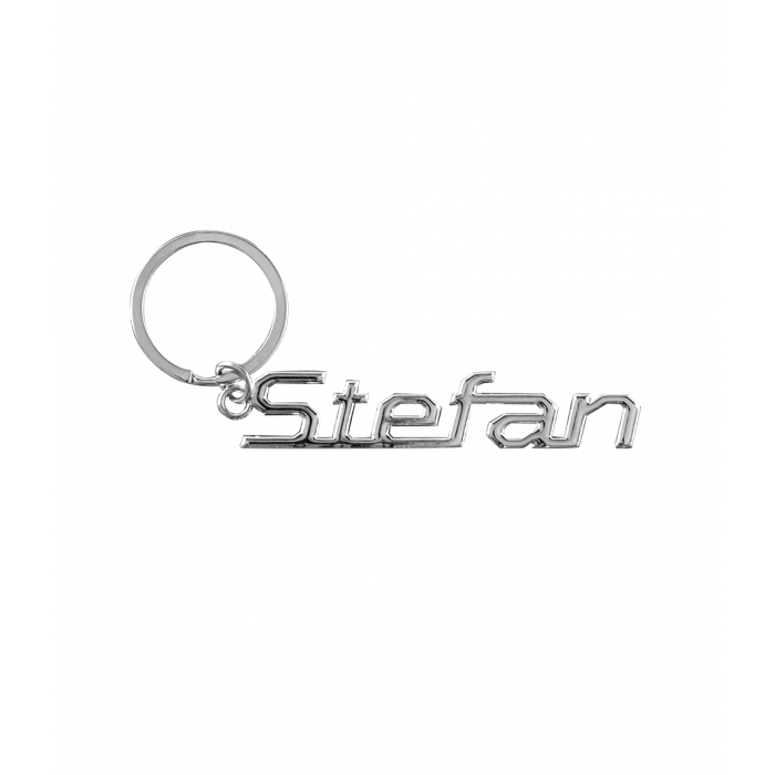 Cool car keyrings - Auto sleutelhanger met naam Stefan