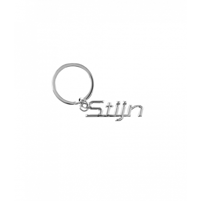 Cool car keyrings - Auto sleutelhanger met naam Stijn