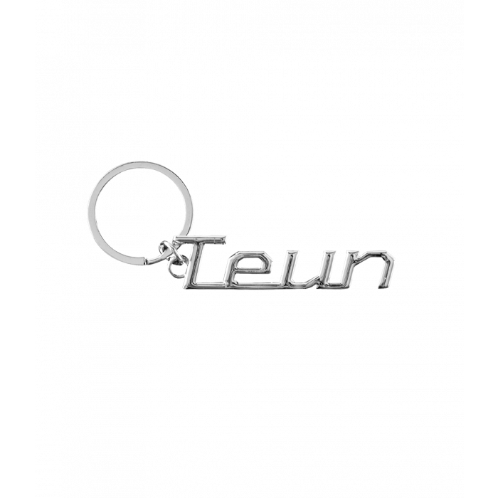 Cool car keyrings - Auto sleutelhanger met naam Teun