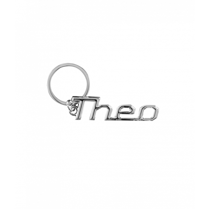 Cool car keyrings - Auto sleutelhanger met naam Theo