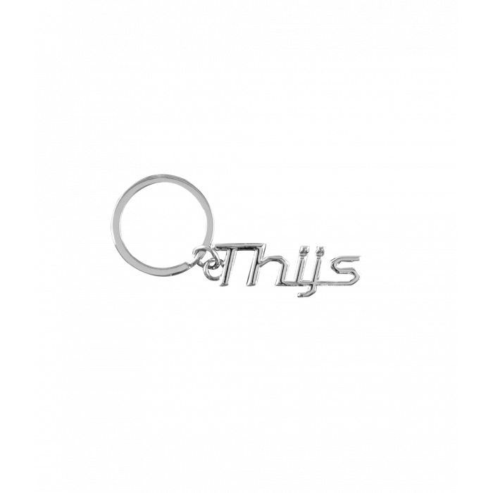 Cool car keyrings - Auto sleutelhanger met naam Thijs