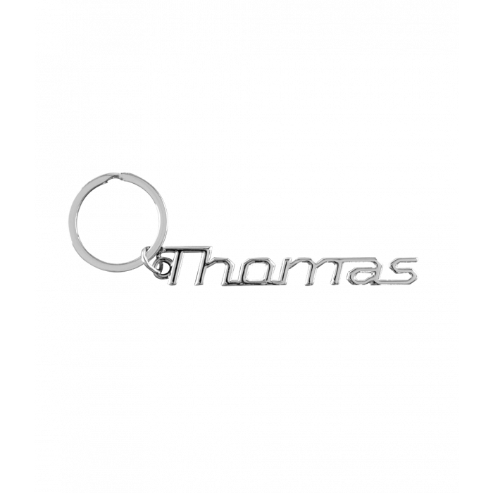 Cool car keyrings - Auto sleutelhanger met naam Thomas