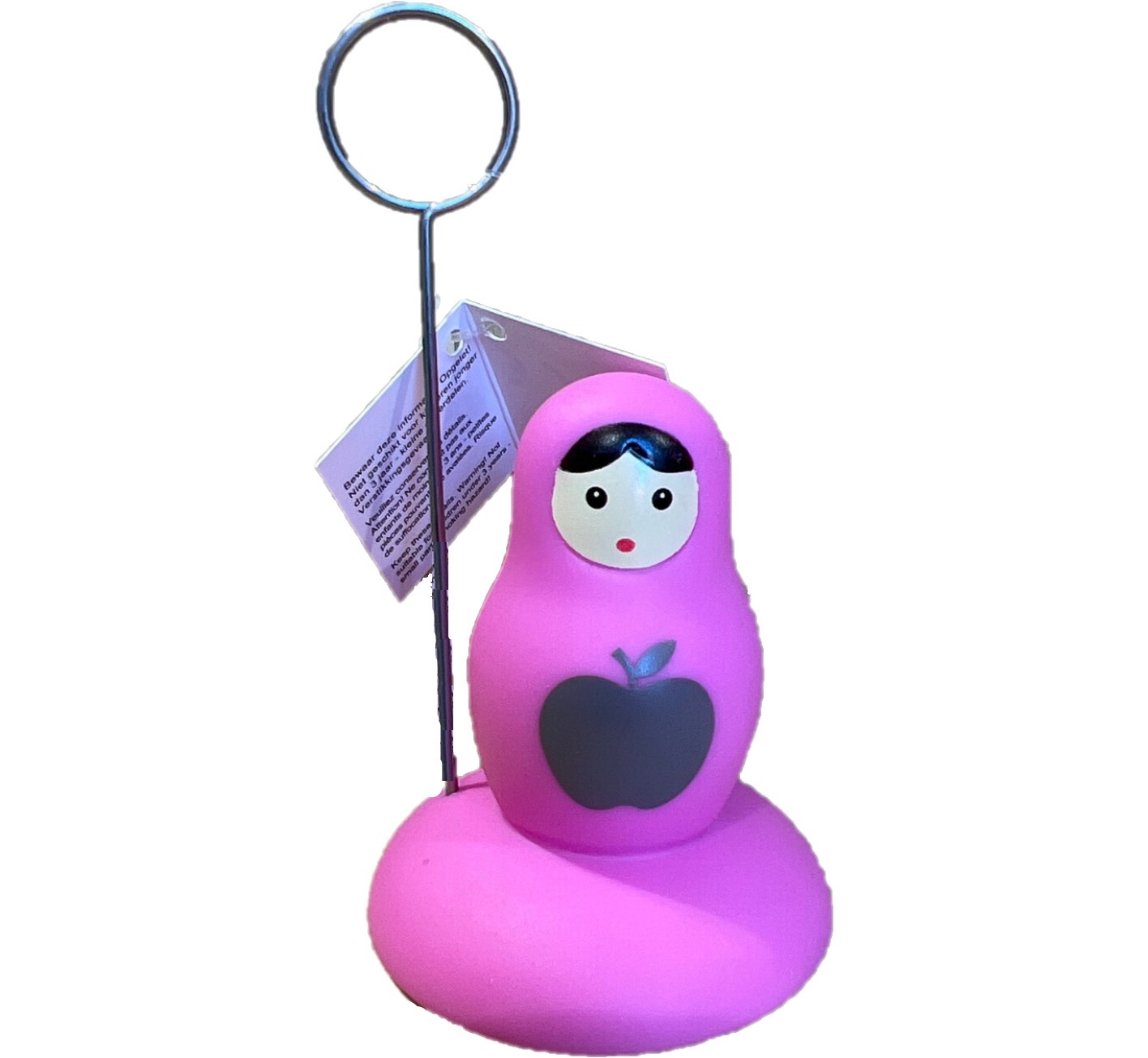 Matroesjka fotoclip - roze