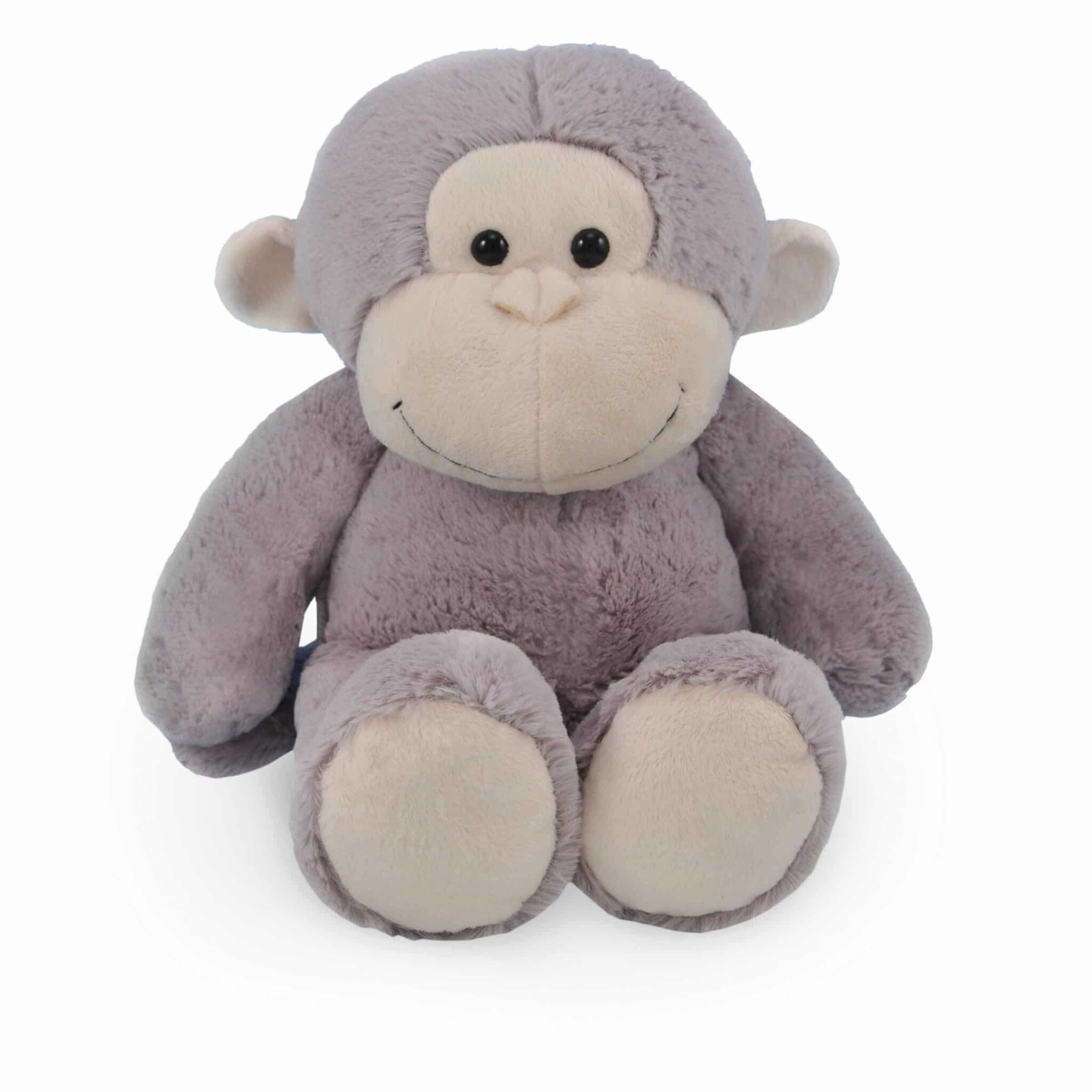 Funnies Aap - Knuffeldier - Grijs - 45 cm